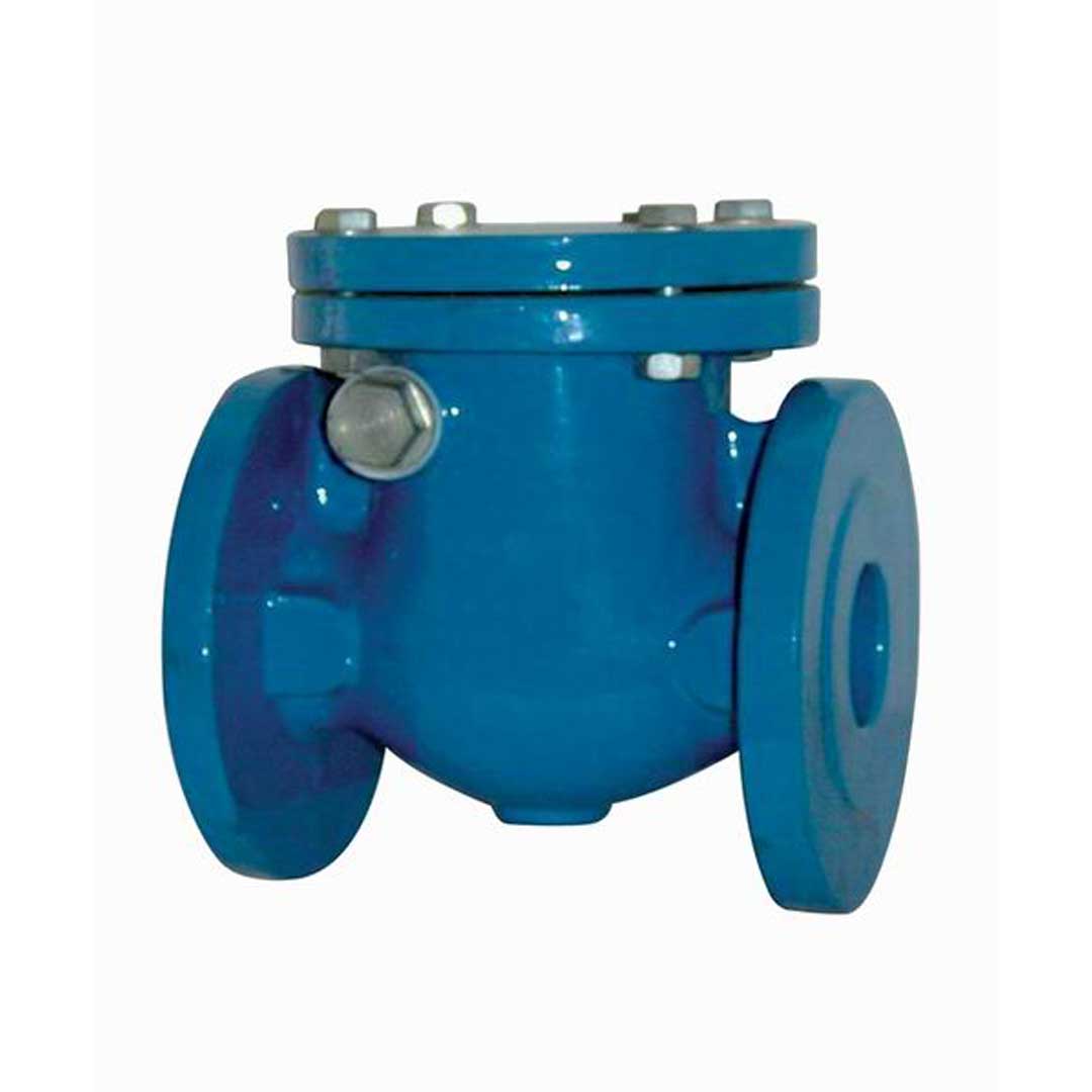 Supapă de sens cu clapetă, cu flanșe - 125 mm
