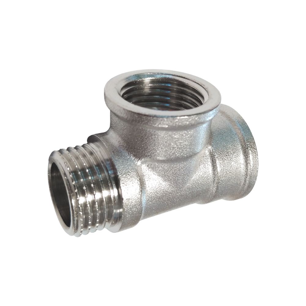 Teu egal, alamă nichelată FFM - 1/2"