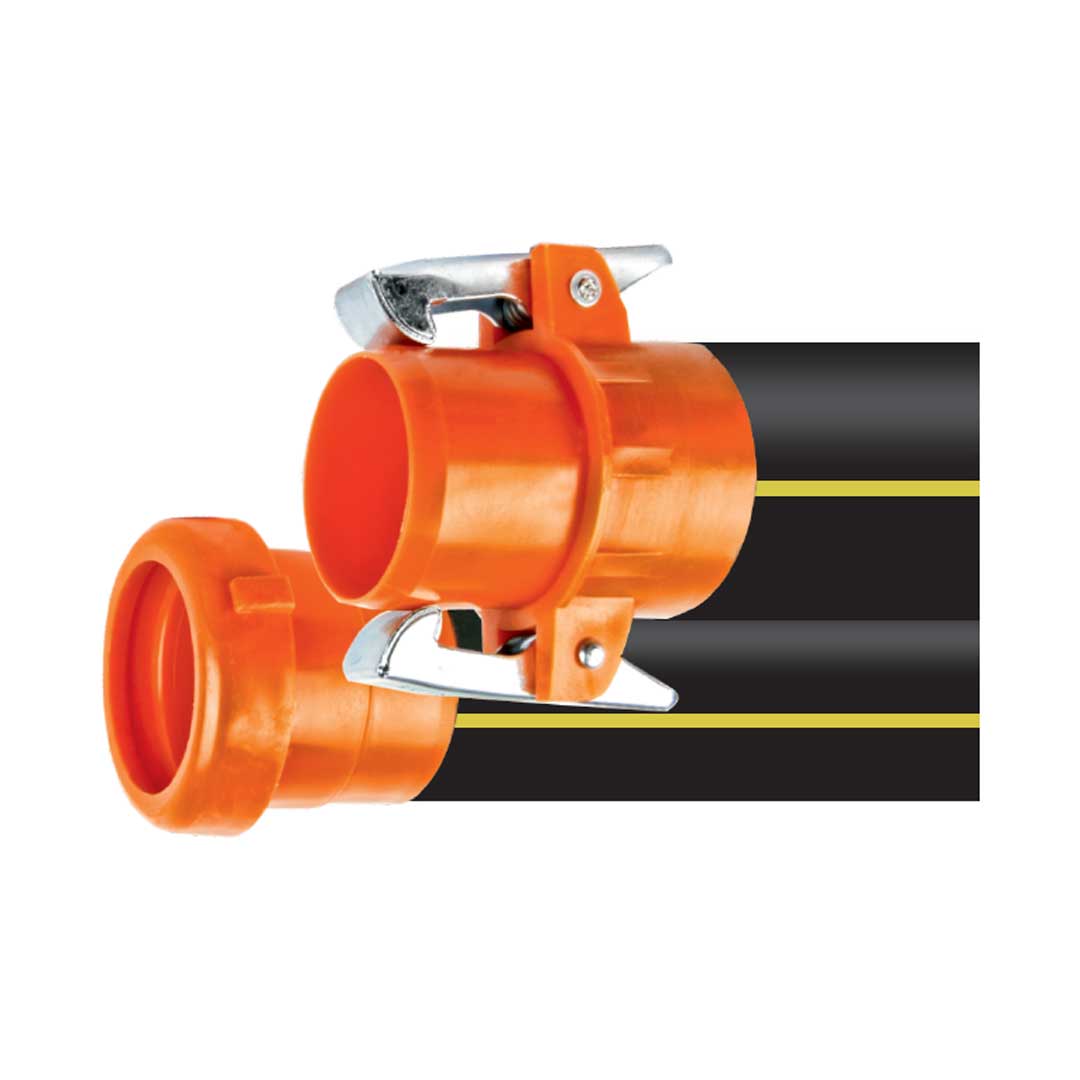 Țeavă din PE cu cuplare rapidă pentru aspersoare, 6m - 75 mm