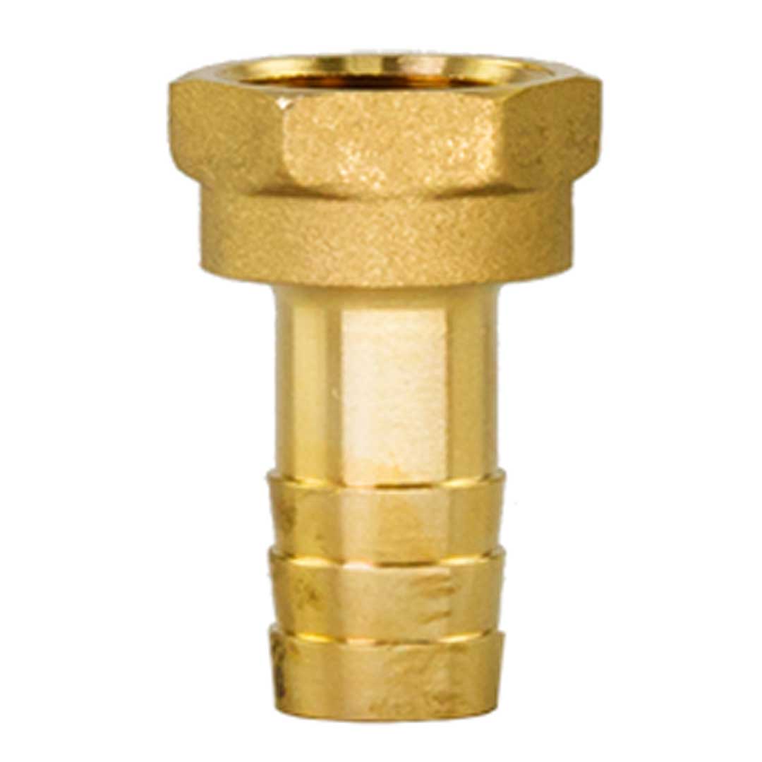 Adaptor alamă cu portfurtun F - 1/2"x15