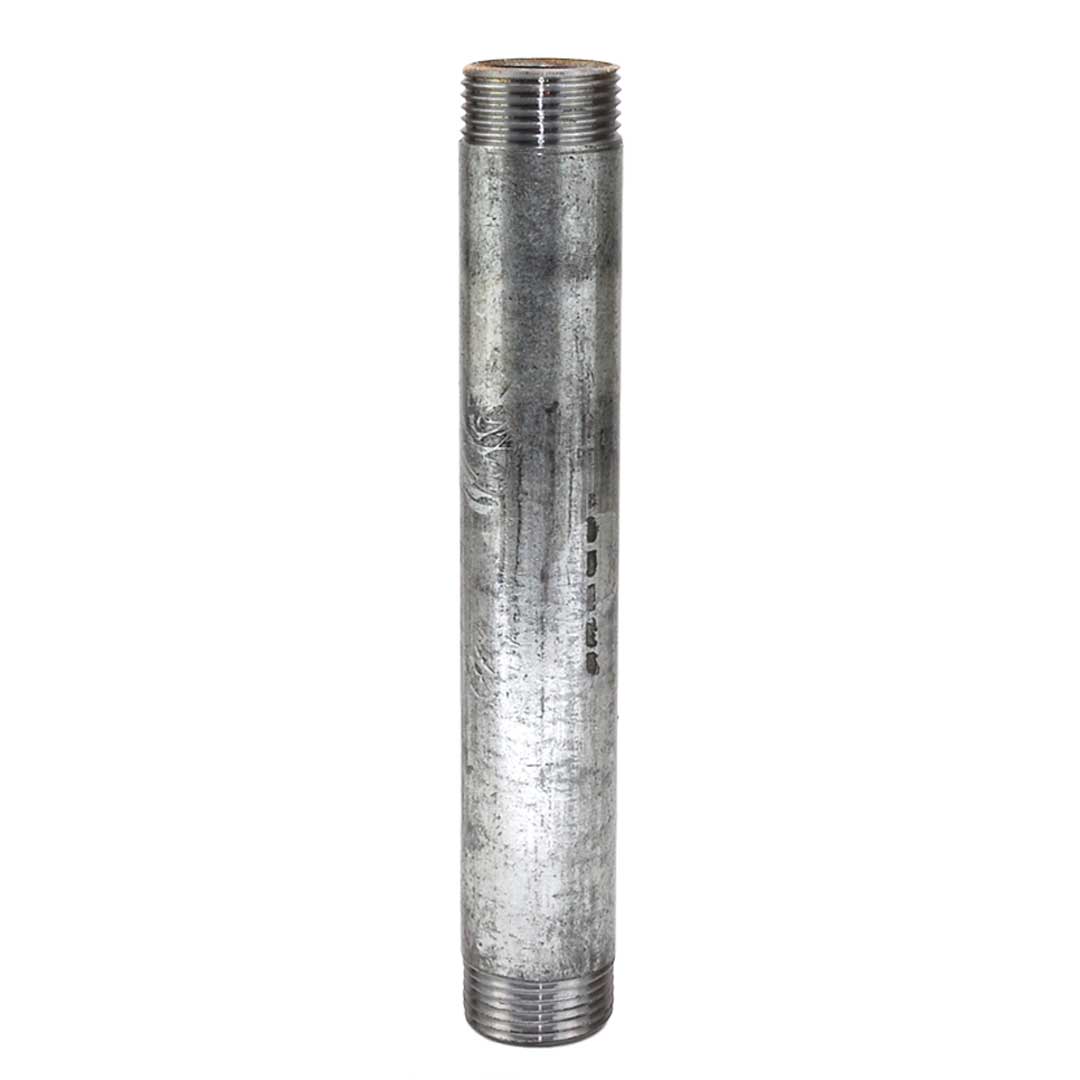 Niplu din oțel galvanizat MxM - 65x21/2"x100 mm