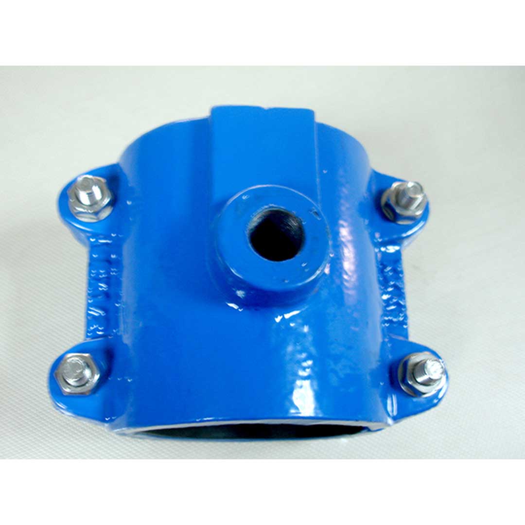 Piesă branșare din fontă pentru țeavă PE/PVC - 160x1 1/4’’