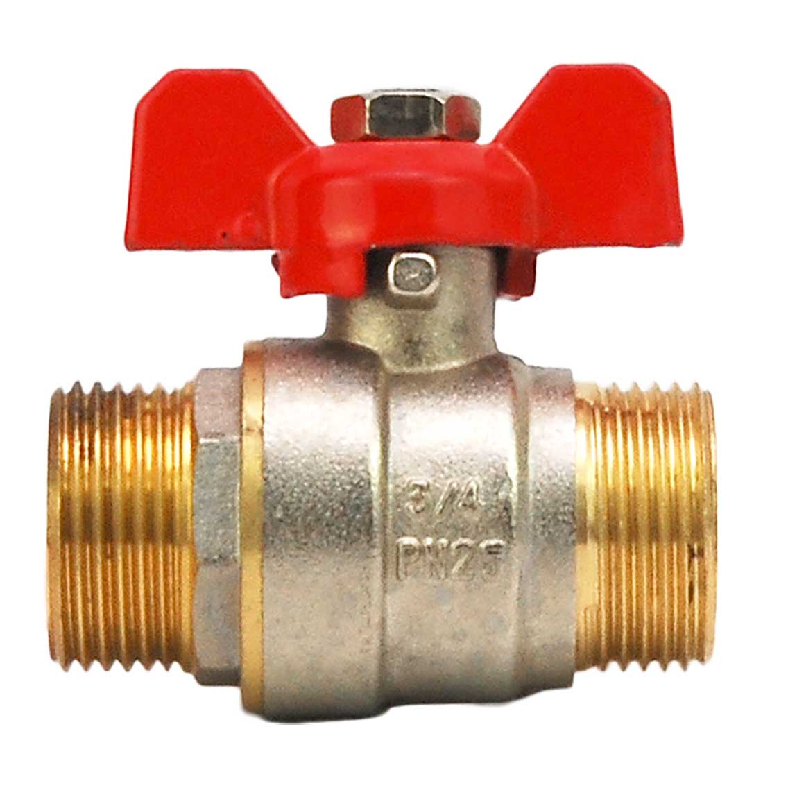 Robinet bilă pasaj standart HYDRO-S, MM, fluture - 3/4"