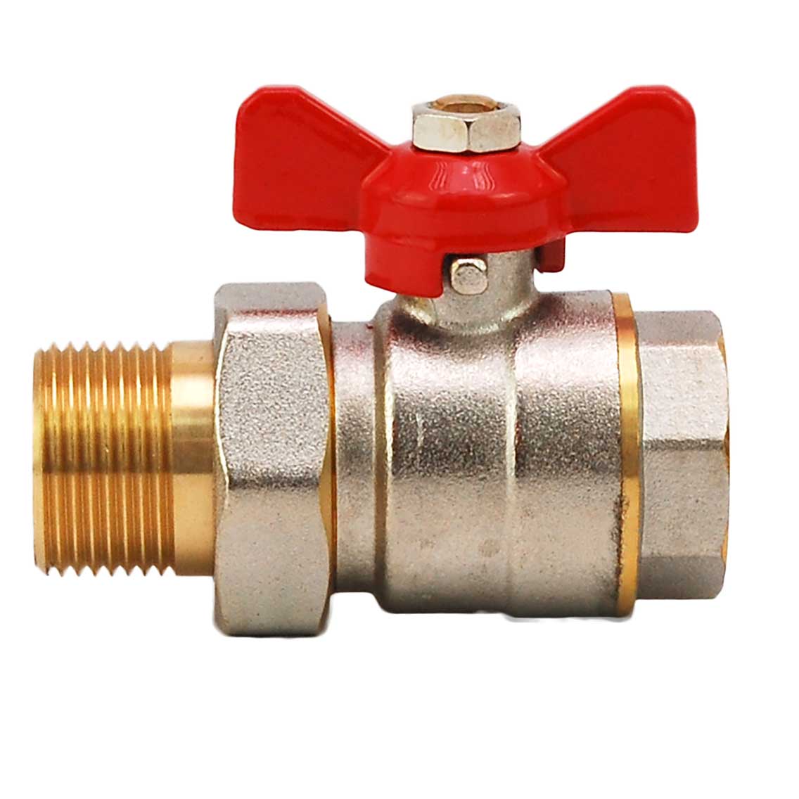 Robinet bilă cu olandez HYDRO-S, MF, fluture - 1/2"