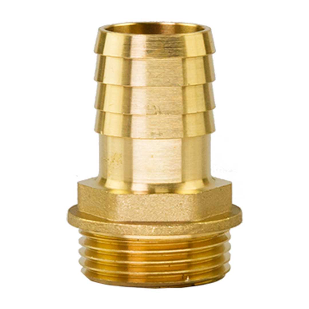 Adaptor alamă cu portfurtun M - 3/4"x20