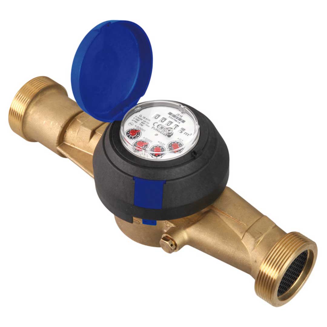 Contor apă caldă și rece cu filet - JS Master + - 1 1/2"