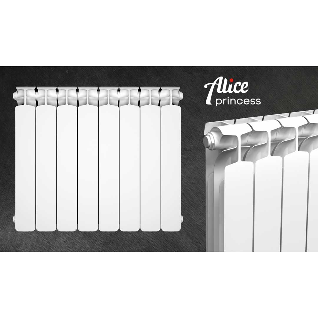 Radiator din aluminiu ALI Princess - 500x80