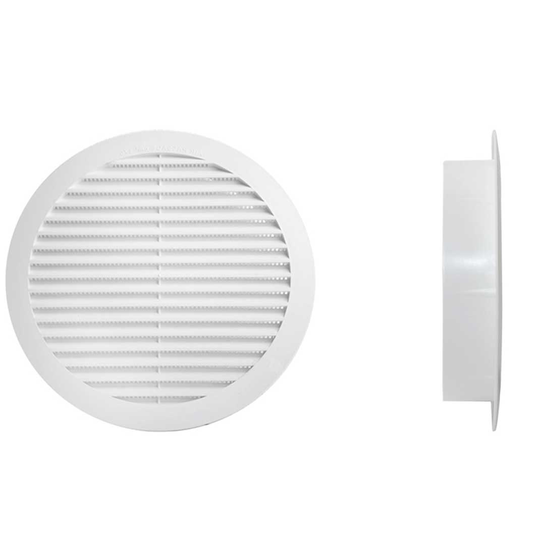 Grilă de ventilare din plastic rotundă, D100