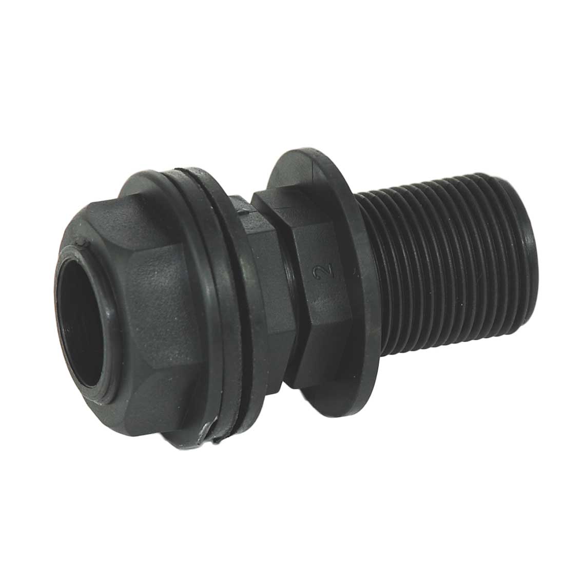 Mufă / trecere din plastic pentru rezervor - 3/4"