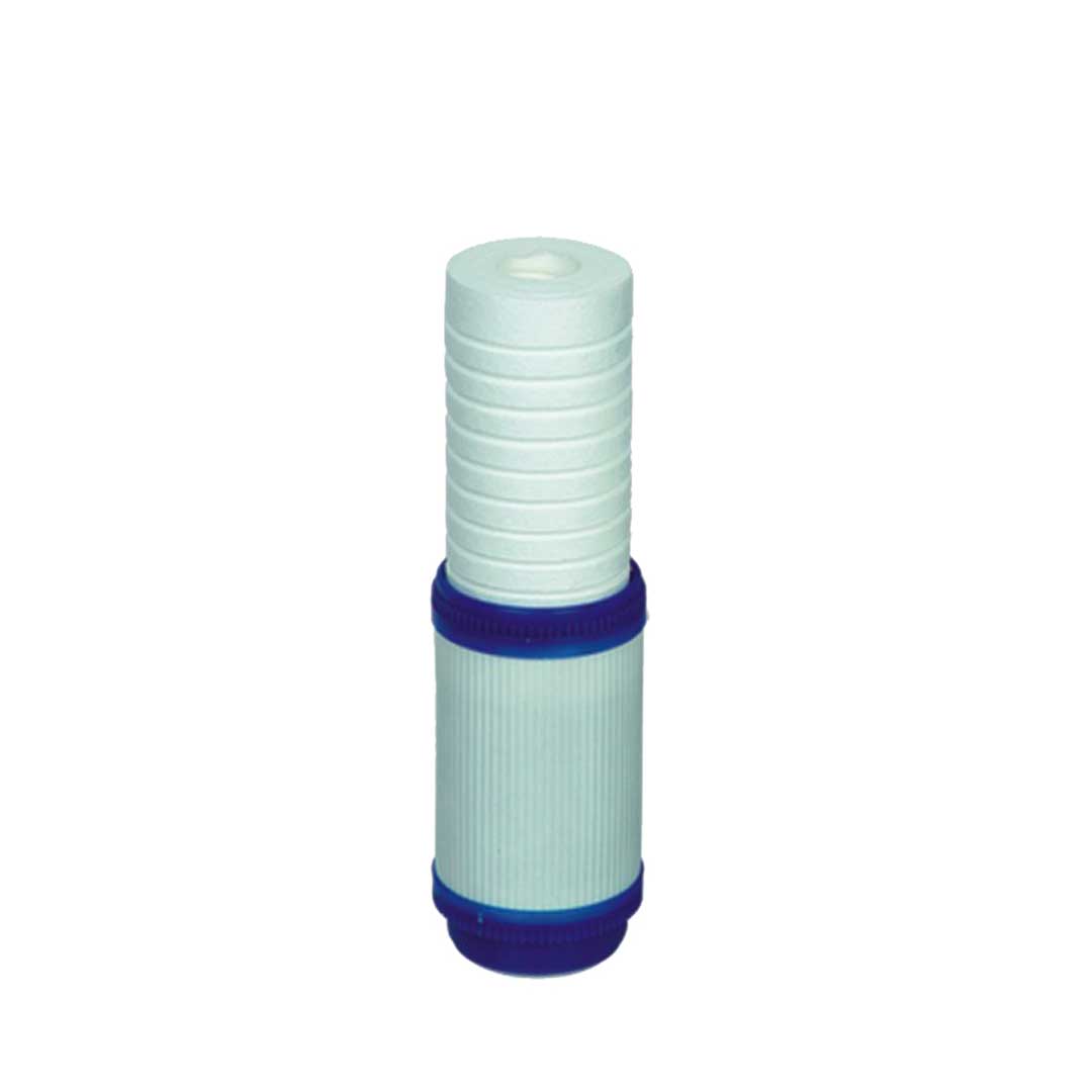Cartuş combinat: fibră PP + cărbune, 5 μm - 10"