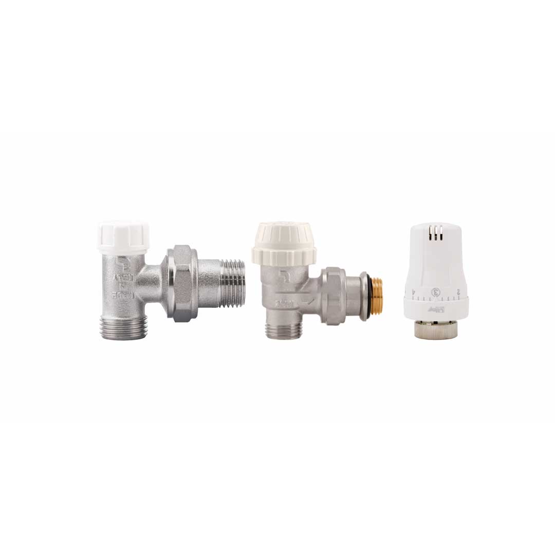 Kit tur retur cu cap termostatic ITAP eurocon - 1/2"