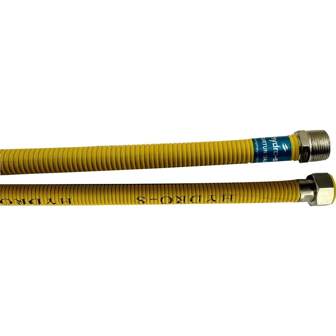 Furtun pentru gaz MF - 3/4"x3/4" - 900 mm