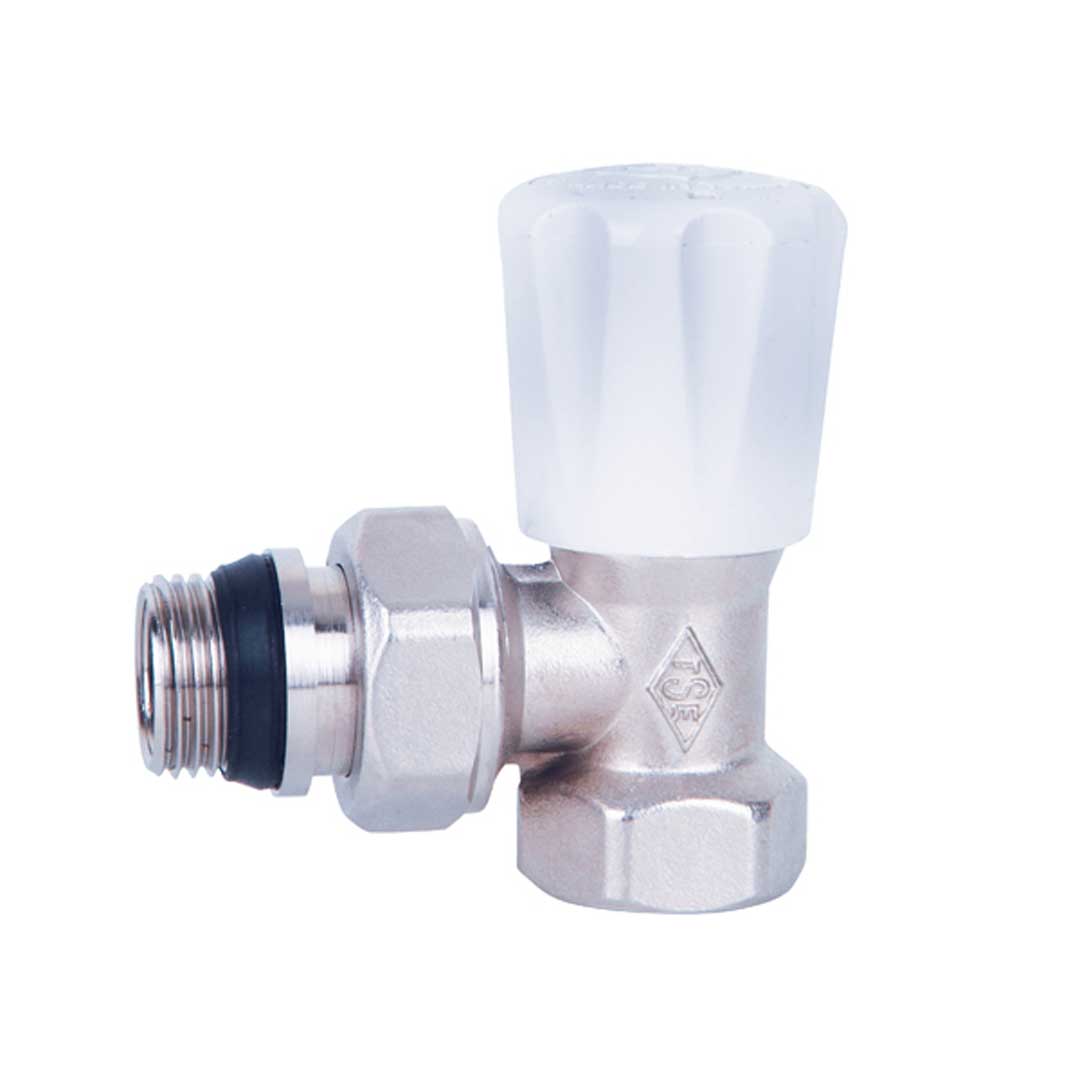 Robinet colţar tur, cu garnitură, MF - 1/2"