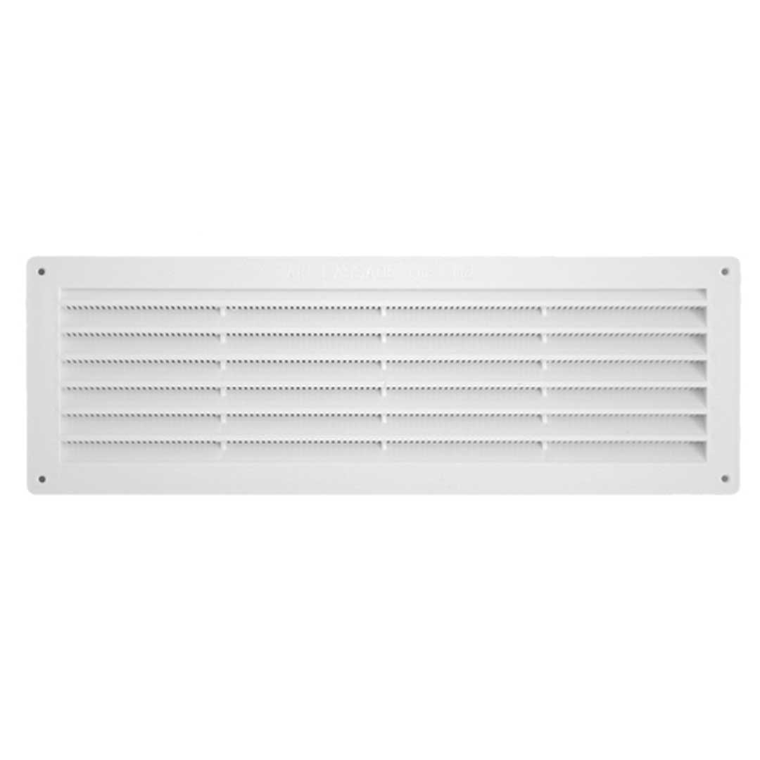 Grilă de ventilare din plastic dreptunghiulară, 120 x 360