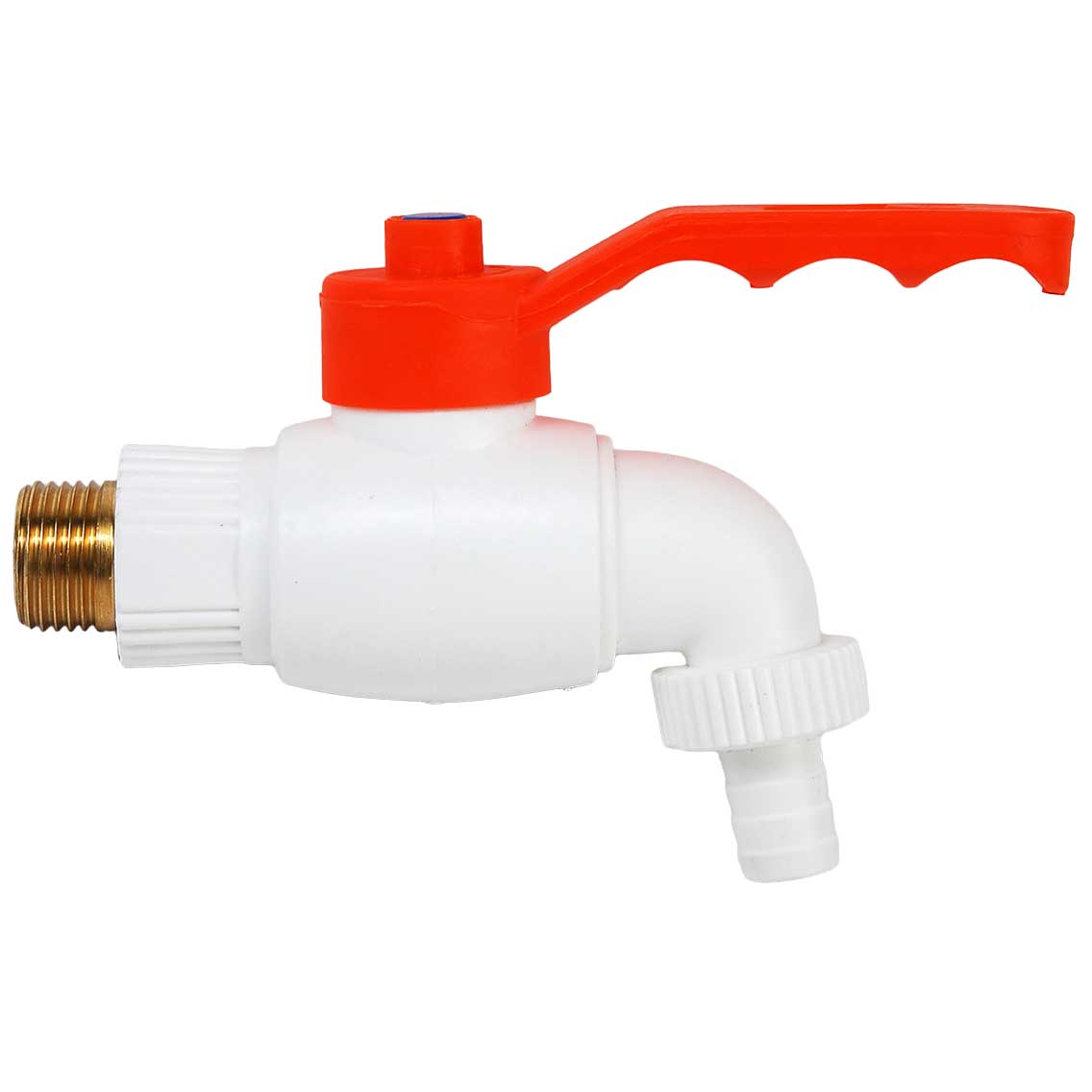 Robinet serviciu din plastic HYDRO-S, M x portfurtun - 1/2"