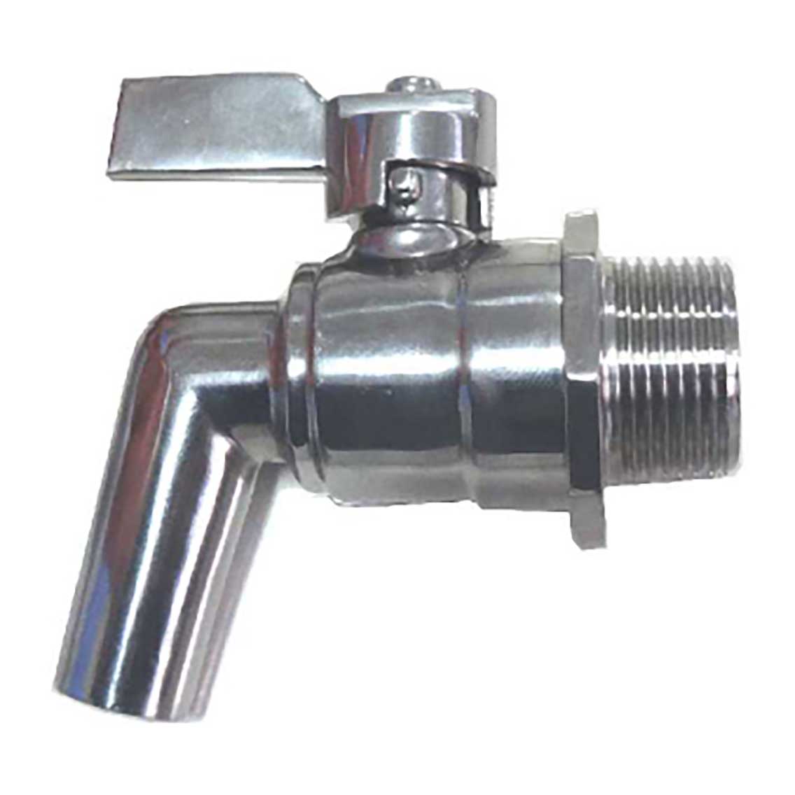 Robinet din INOX pentru butoi, HYDRO-S, M - 1/2"