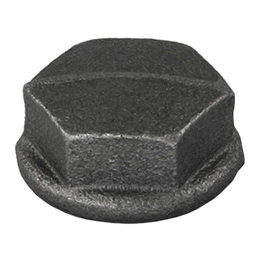 Capac negru F - 1/2"